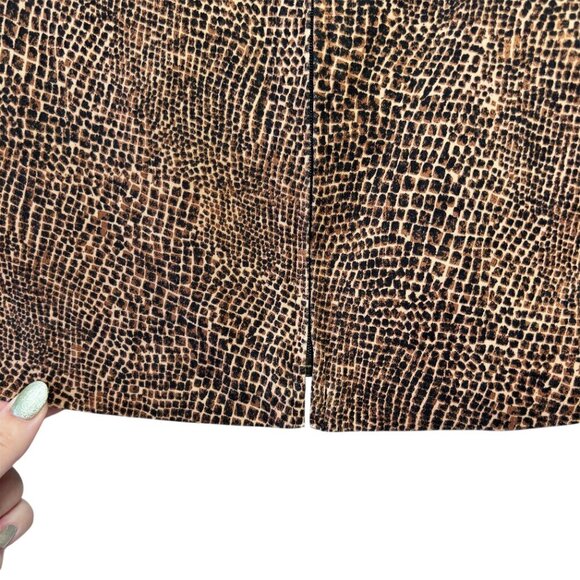 Retro Y2K Animal Print Fitted Zip Up Jacket - Picture 9 of 11